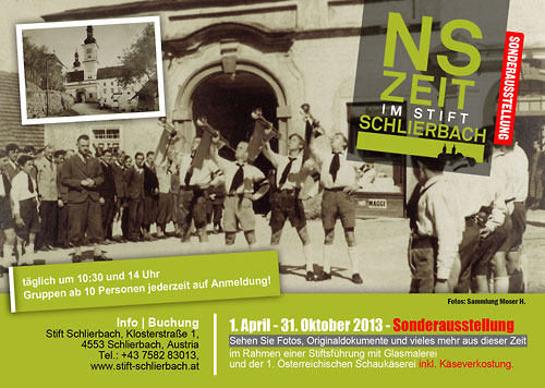 NS Zeit im Stift Schlierbach Sonerausstellung