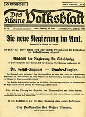 Die neue Regierung im Amt
