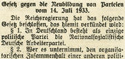 Linzer Volksblatt vom 18.März 1938
