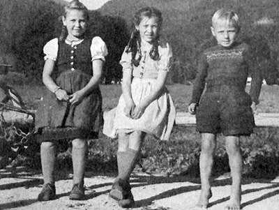 Martha, Paula und Hans in Russbach