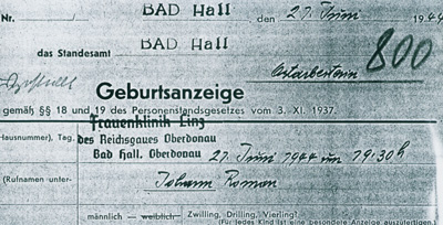 Skizze über die Bombenabwürfe am 23. und 24. Februar 1944